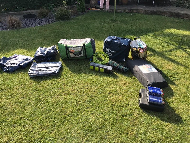 Tent 6 man camping bundle in Dronfield Woodhouse, Derbyshire Gumtree