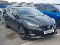 2022 Nissan Micra 1.0 IG-T 92 Tekna 5dr CVT Hatchback Petrol Automatic