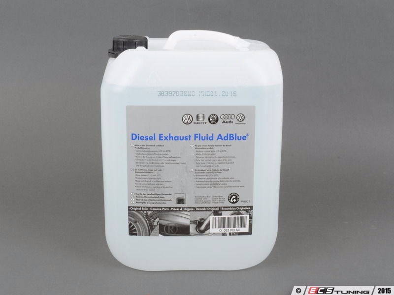 10 LITRE GENUINE VAG VW AUDI SKODA TDI ADBLUE DIESEL EMISSIONS FLUID from TAMWORTH in Tamworth