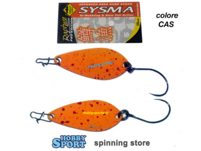 SYSMA SPOON  2,2 gr  CAS GIALLO OCRE RED AREA TROTA RAPTURE TRABUCCO 18808339