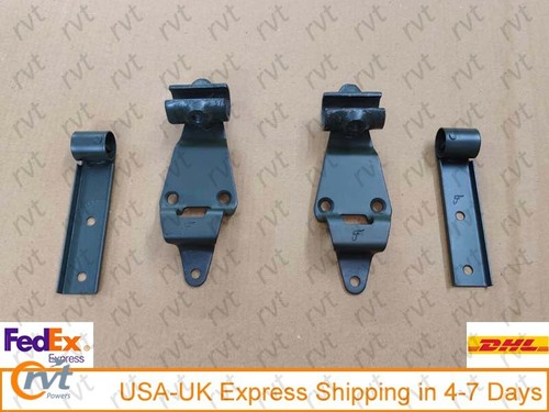WILLYS JEEP FORD MB GPW SIDE FRONT TOP BOW PIVOT WITH PIVOT BRACKET SET COMPLETE