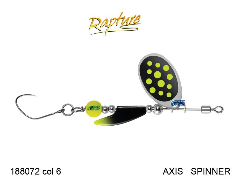 AXIS SPINNER  LIGHT 5,0 GR COLOR 246 BLACK CH AREA TROTA RAPTURE  18807246