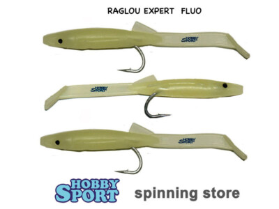 RAGLOU EXPERT 75 MM GLOW CONF 3 PZ SPINNING MARE TRAINA BARCHINO
