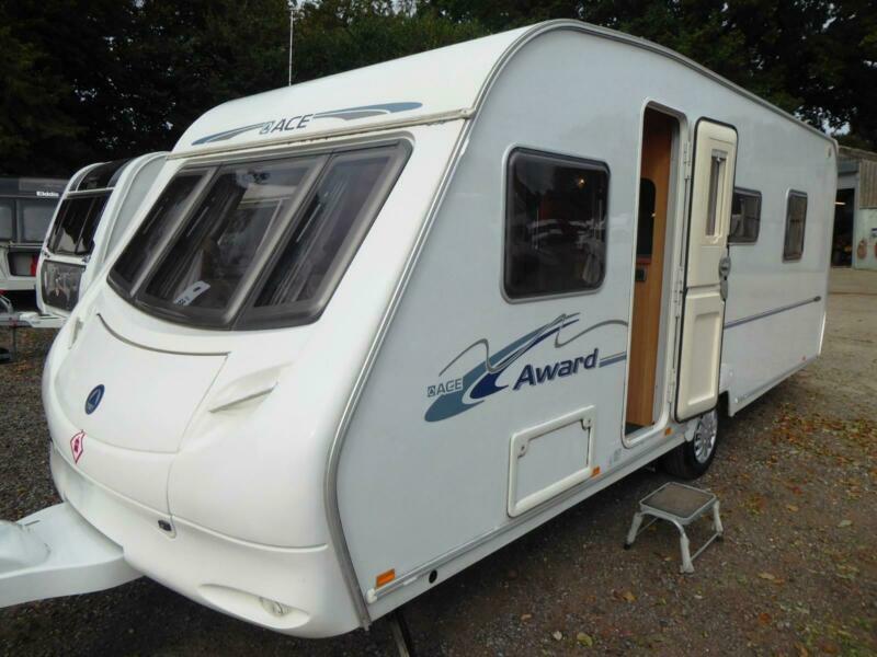 ACE Award Tristar 2007 4 Berth Rear Island Bed Touring Caravan in