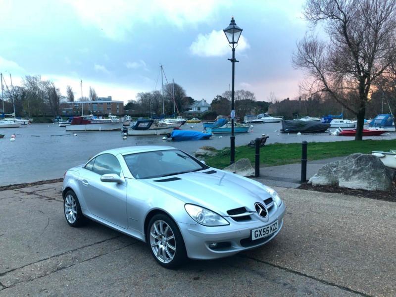 2005 55 Mercedes Benz Slk 200 Kompressor 1 8 Auto 2 Door