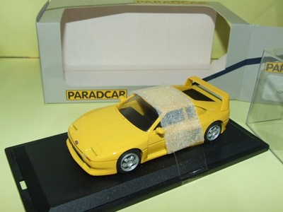 VENTURI 400 GT Jaune PARADCAR 080 1:43 résine