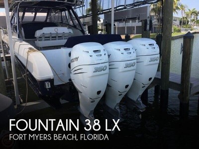 2009 Fountain 38 LX Used