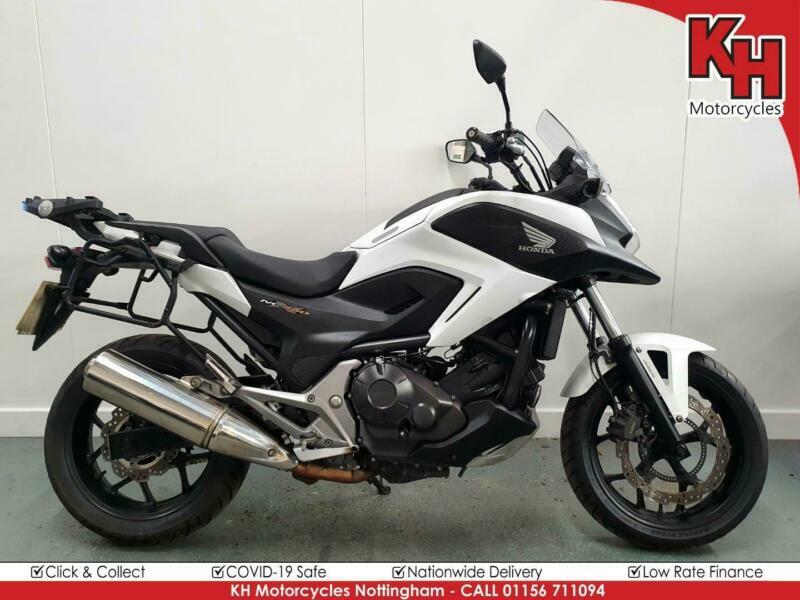 Honda NC750X White 2015 Undertank Storage, Service, MOT and Warranty