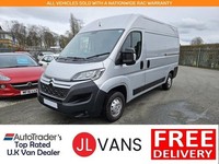 2022 Citroen Relay 2.2 BlueHDi H2 Van 140ps Enterprise PANEL VAN DIESEL Manual