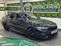 BMW 5 SERIES 520d M SPORT [9X SERVICES, SAT NAV, LEATHER & HEATED SEATS]