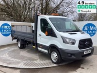 2019 Ford Transit 350 EcoBlue LWB Dropside Tailift Euro 6 14ft 4" Dropside Diese