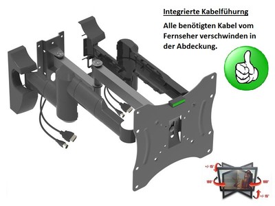 TV Fernseher Wandhalterung A56 für SAMSUNG 32 Zoll UE32M5570 und LC32F391FWU