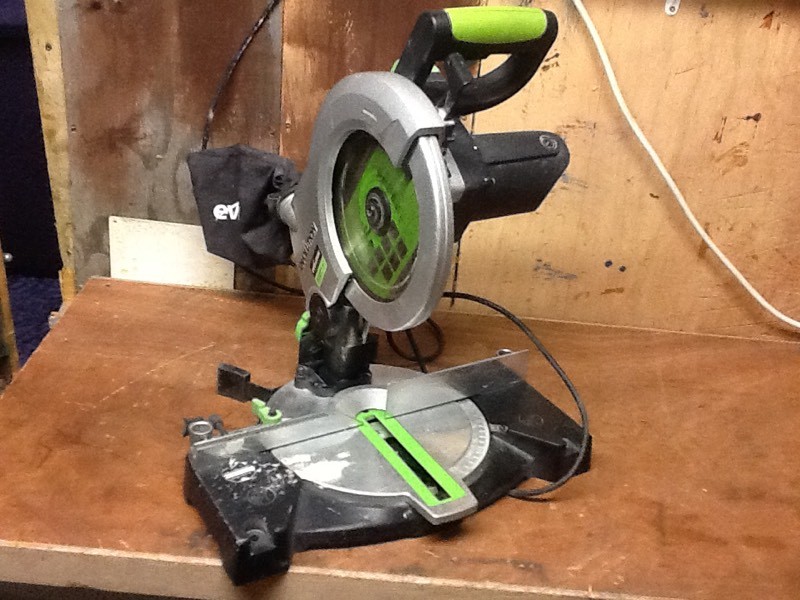 Evolution Fury 3 compound mitre chop saw in Inverurie, Aberdeenshire