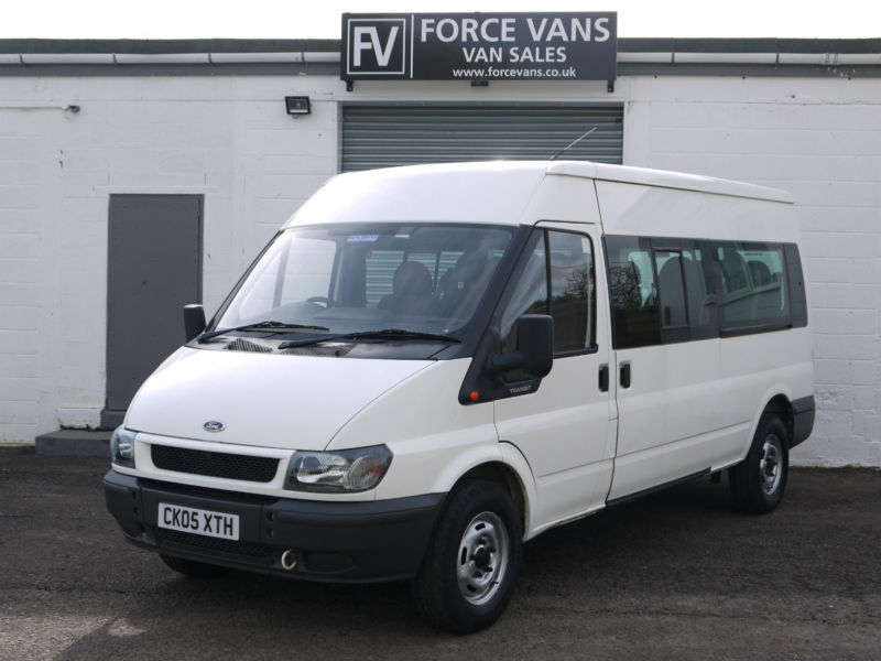 FORD TRANSIT 350 LWB 15 SEATER MINIBUS WELFARE COACH BUS ...