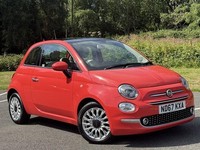 2018 Fiat 500 1.2 Lounge Hatchback 3dr Petrol Manual Euro 6 (s/s) (69 bhp) Hatch