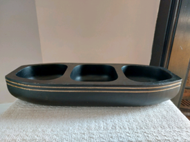 Wedgwood Emeril Wooden Three Section Server Tray 