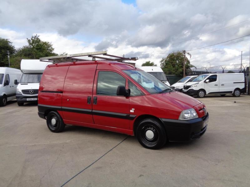 PEUGEOT EXPERT 1.9D ROOF RACK TWIN SIDE DOORS NO VAT 2007 MODEL