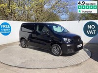 2022 Peugeot Partner BlueHDi 1000 Asphalt Prem SWB A/C Euro 6 *NO VAT* SWB Panel