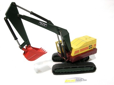 Bucyrus Erie 40 H Chain Hydraulic Excavator Red Spoon 1/50 NZG 139.2