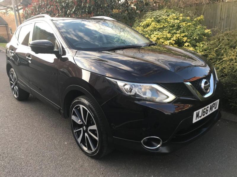 NISSAN QASHQAI TEKNA DIG-T 2016 Petrol Manual in Black ... NISSAN QASHQAI TEKNA DIG-T 2016 Petrol Manual in Black ...
