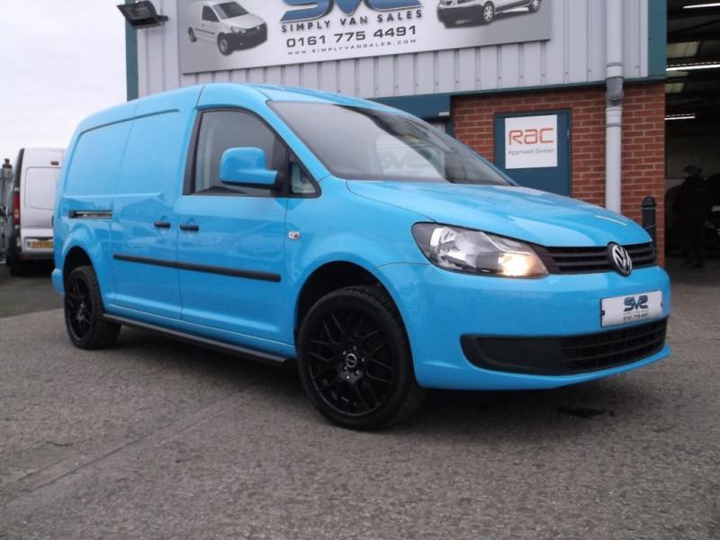 2011 11 VOLKSWAGEN CADDY MAXI MAXI LWB IN BABY BLUE SPORTLINE EDITION