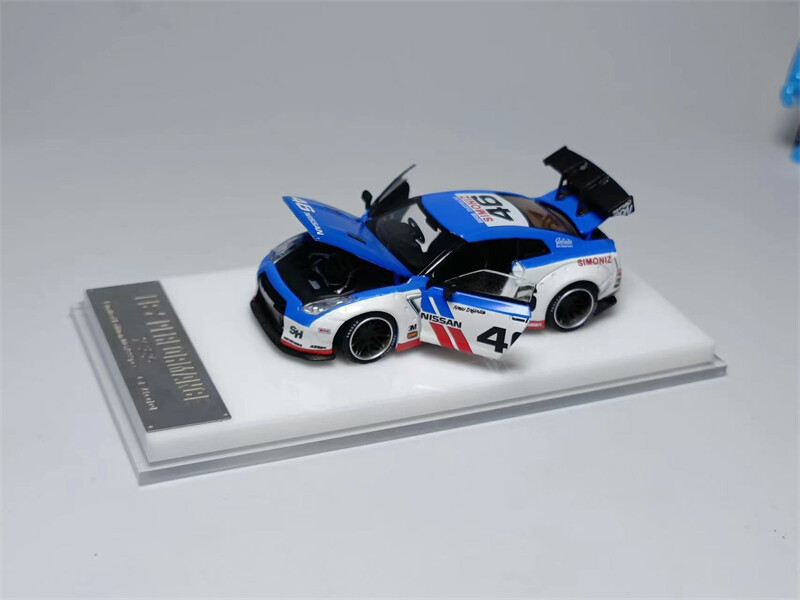 OLD TIME 1:64 LBWK Nissan GTR R35 LB2.0 BRE46 Full Open