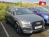 2018 Audi Q3 1.4T FSI Black Edition 5dr S Tronic SUV Petrol Automatic
