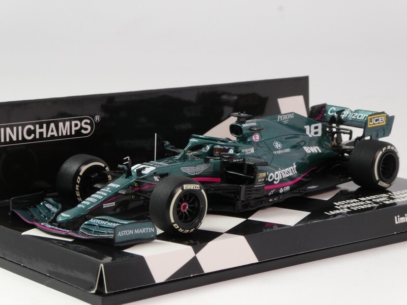 Aston Martin AMR21 1/43 フィギュア Aston Martin F1 AMR21 #5 Sebastian Vettel 2nd Azerbaijan GP