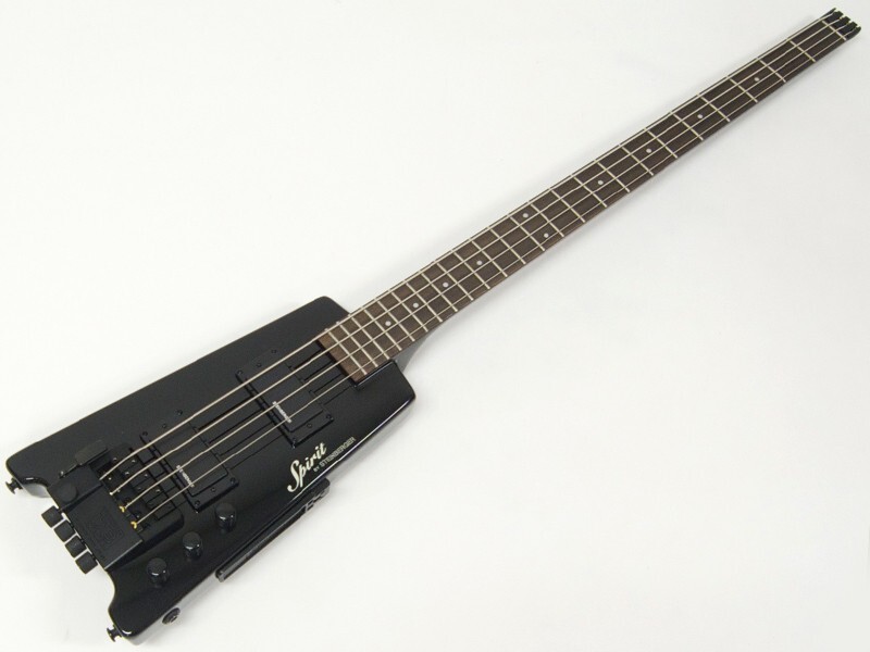 STEINBERGER Spirit XT-2DB Black Headless Bass Guitar with D