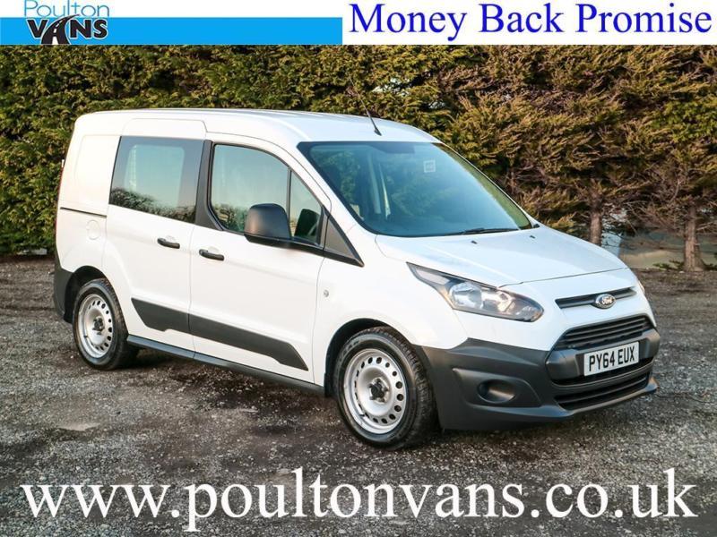 2015 (64) FORD TRANSIT CONNECT 220 L1H1 SWB 5 SEAT CREW CAB VAN 95PS