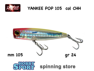 YANKEE POP 105 COLORE CHH POPPER 24 GR ARTIFICIALE SALTWATER SPINNING MARE
