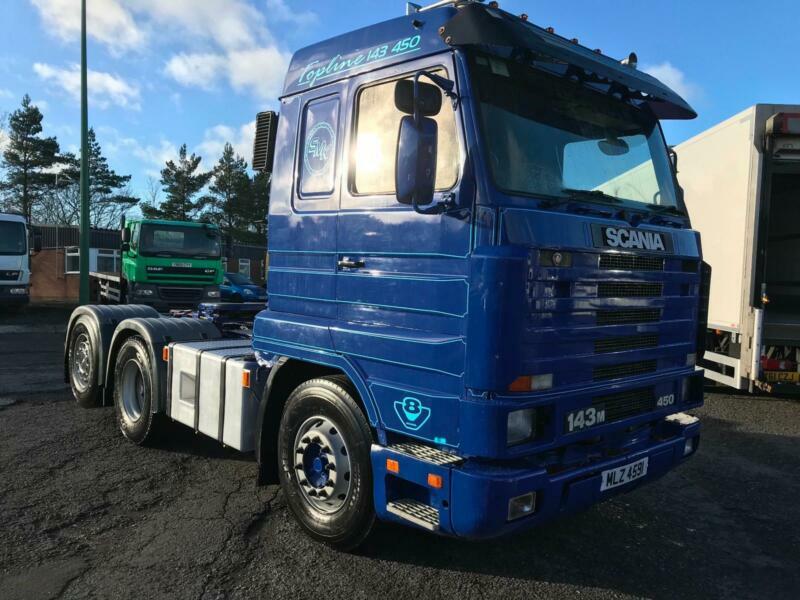 SCANIA 143 450 tag axle 6x2 topline stream line in Durham, County Durham Gumtree
