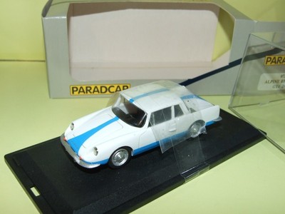 RENAULT ALPINE GT4 22 PARADCAR 072BB 1:43 résine ancien boitage