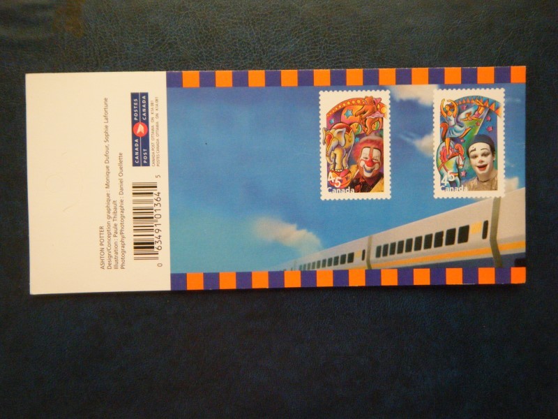 Canada#1760a BK220 MNH Booklet 'The Circus' Lot#AA12