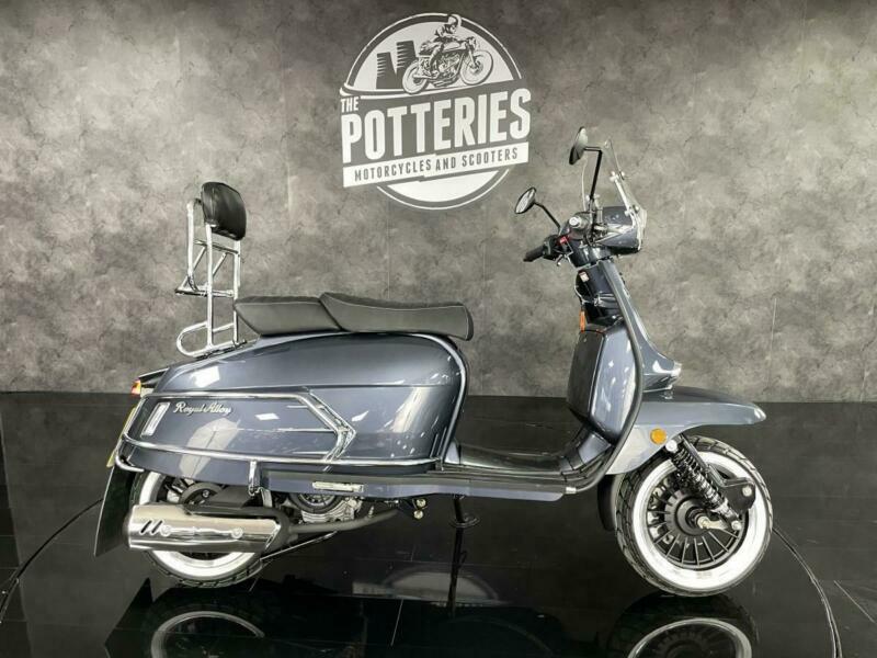Royal Alloy GP125 a/c **Potteries Special** (fully loaded) in Stoke