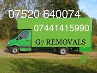 FROM£20 MAN & VAN 7.5 TONNE TRUCK HIRE DRIVER FULL HOUSE FLAT REMOVALS JUNK WASTE RUBBISH CLEARANCE