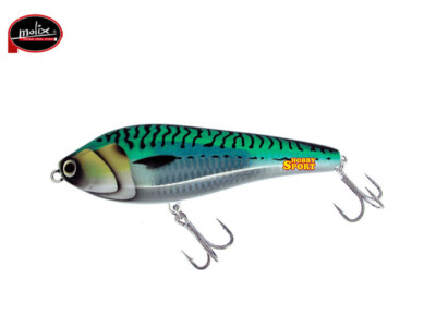 MOLIX JERK 140 col 199 GREEN MACKEREL   GR 85 SINKING SALT WATER SPINNING MARE