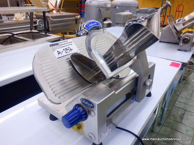 Chefmate GC 512, 12" Blade Manual Meat Slicer