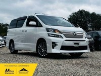 TOYOTA VELLFIRE 3.5Z V6 AUTO PETROL GOLDEN EYES EDITION FULLY LOADED