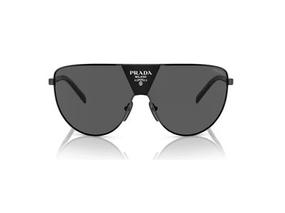 Pre-owned Prada Sunglasses Pr 69zs 1ab5s0 Black Grey Man In Gray