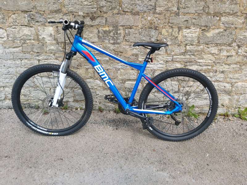 BMC elite sl hardtail mountain bike. Swiss made precision machine in