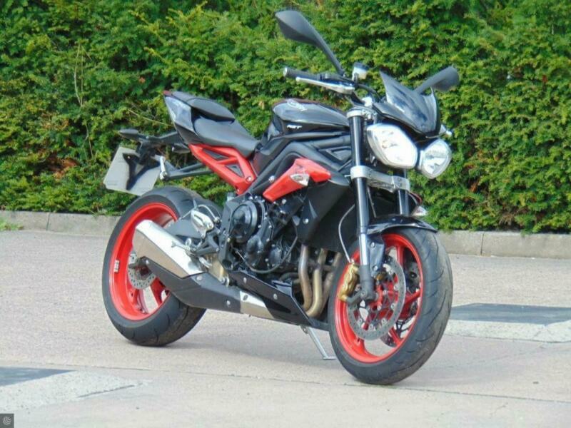 TRIUMPH STREET TRIPLE RX STUNNING 1 OWNER FSH | in Stoke ...