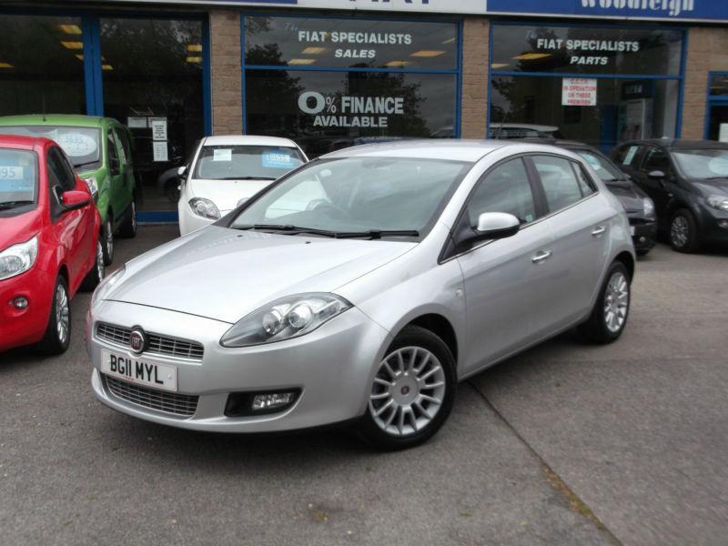 11 FIAT BRAVO AUTOMATIC DIESEL DYNAMIC 5DR £30 TAX 5YR 0 FINANCE NO