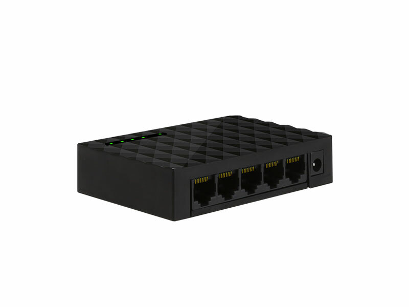 5 Port Netzwerk Verteiler switch Gibabit 1000Mbps