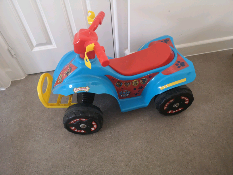 paw patrol electric quad