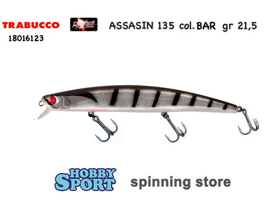 RAPTURE ASSASSIN 135 COLORE BAR 21 GR MINNOW TRABUCCO SPINNING MARE 18016123