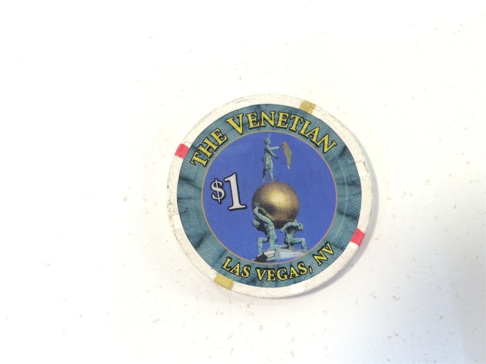 The Venetian Las Vegas Nevada $1 Gaming Token Chip 