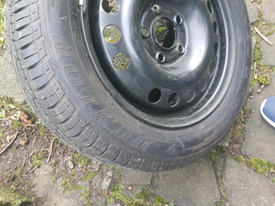 2x 16565x13 tyres on ford steel rims 2x 16565x13 tyres on ford steel rims