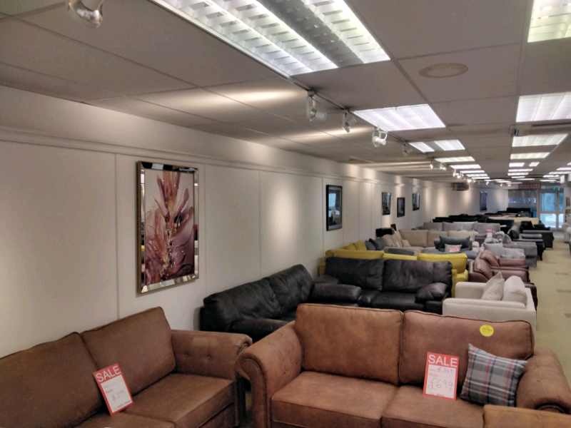 FURNITURE CLEARANCE STORE NOW OPEN BT43 6DD SOFA BED DINING FAST DEL