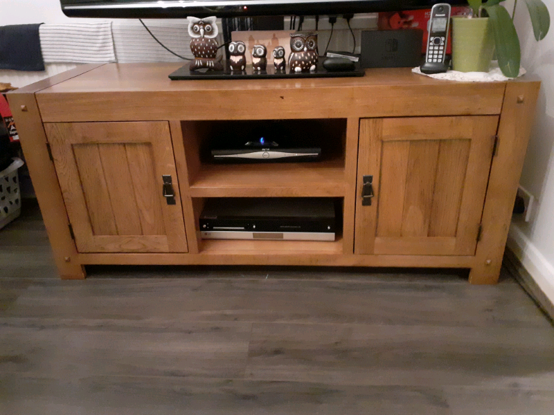 Oak TV unit and coffee table | in Redhill, Surrey | Gumtree